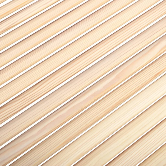 Vrata za omarico z letvicami 69x59,4 cm trdna borovina